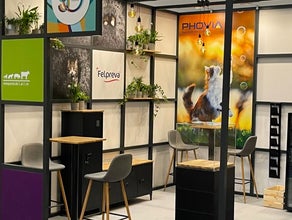 Exhibition Frames | flexibler Messebau | nachhaltiger Messestand | Ausstellungsfläche