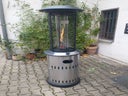 Gas Terrassenfeuer Vulcano Heizpilz Terrassenstrahler Gasofen