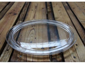Kuchenplatte Glas