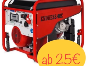 Stromgenerator 4,8kW Notstromaggregat Stromerzeuger