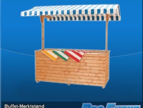 Buffet-Marktstand