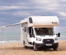 Wendiges Familienwohnmobil - für bis zu 5 Personen- mit gr. Kühl-Gefrierkomination, Backofen, Rückfahrsensoren, Fahrradträger, Markise