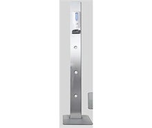 Desinfektionsspender / Mobile Händedesinfektion mit Sensor, Edelstahl 850 ml