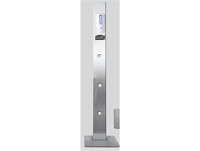 Desinfektionsspender / Mobile Händedesinfektion mit Sensor, Edelstahl 850 ml