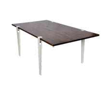 Dinnertisch Industrie Style weiß 170 x 90 cm