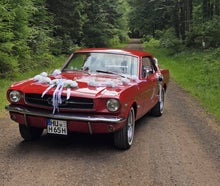 Ford Mustang classic mieten, Hochzeitsauto, Geburtstag
