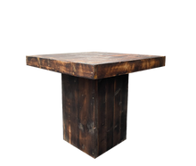 Woodlounge Bistrotisch Industrial mieten – Miettisch, Eventtisch, Veranstaltungstisch, Partytisch