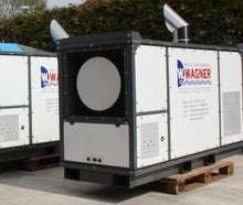 Mobile Heizzentrale 200 kW, Zeltheizung, Baustellenheizung