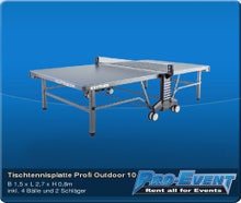 Tischtennisplatte Profi Outdoor 10