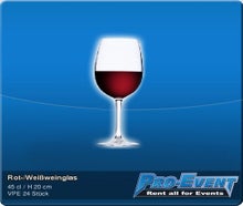 Rot-/Weissweinglas