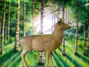 Hirsch , Waldtier, Weihnachtsdekoration, Weihnachten, Weihnachtsmarkt
