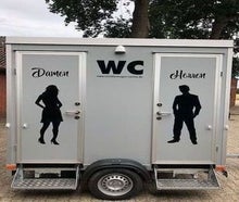 Toilettenwagen mit Tank autark