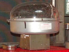 Zuckerwattemaschine Einfachspindel inkl. 19% MwSt.