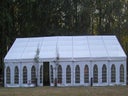 Festzelt 20m x 30m x 3m weiß mit 50% Sprossenfenster - Galerie - Bild 1