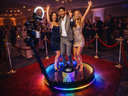 XXL 360 Grad Video Spinner Video-Booth Plattform 115cm Fotobox - Galerie - Bild 1