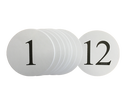 Tischnummern Set 1-12