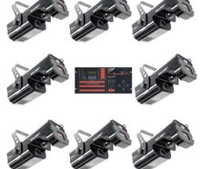 Komplettset mit 8 x Robe DJ Scan 250 XT und JB Lighting 1612 Controller