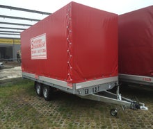 Tandem-Planenanhänger