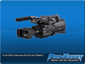 Full HD Kamera Profi mit Stativ