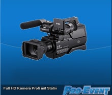 Full HD Kamera Profi mit Stativ