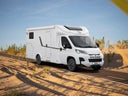 Carado T 338 RUDI Einzelb.AUTOM 2 Pers oder 4 Pers. Hubbett Schalter 6,96 m, Markise/Fahrradtr./Geschirr - Galerie - Bild 1