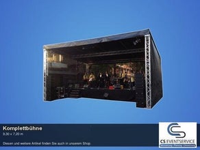 Komplettbühne Bühne Trailerbühne Hängerbühne Stage