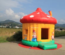Hüpfburg ~ Fliegenpilz ~ Springburg ~ Kindergeburtstag ~ Geburtstag ~ bei spass-events