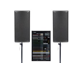 Party S, 500 W Partyanlage, Konzertanlage, Musikanlage, Tonanlage, Lautsprecher, optional mit Bluetooth (Aufpreis 10 Euro)
