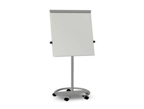 Flipchart / Whiteboard inkl. 1 Papierblock & 3 Stiftmarkern - 0,70m x 1,00m