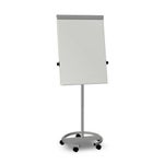 Flipchart / Whiteboard inkl. 1 Papierblock & 3 Stiftmarkern - 0,70m x 1,00m