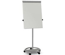 Flipchart / Whiteboard inkl. 1 Papierblock & 3 Stiftmarkern - 0,70m x 1,00m