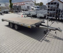 gebremster Hochlader Mehrzweck-Transporter 4,05x2,01m - 2700 kg Anhänger