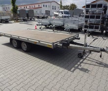 gebremster Hochlader Mehrzweck-Transporter 4,05x2,01m - 2700 kg Anhänger