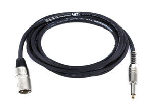 XLR 3 Pol. Male auf 6,3 mm Klinke mieten – Kabel & Adapter