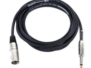 XLR 3 Pol. Male auf 6,3 mm Klinke mieten – Kabel & Adapter