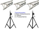 Traversensystem 6m mit Wind-up Stativen mieten