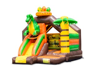 Hüpfburg Dino-Slide
