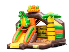 Hüpfburg Dino-Slide
