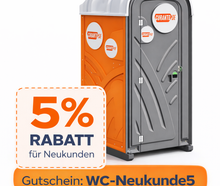 Mobile Toilette für Veranstallungen | Toilettenkabine