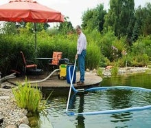 Teich-Schlammsauger, Ansaugleistung max. 20.000 l/h