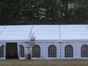 Partyzelt 20m x 30m weiß mit 50% Sprossenfenster - Galerie - Bild 1