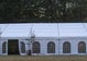 Partyzelt 20m x 30m weiß mit 50% Sprossenfenster