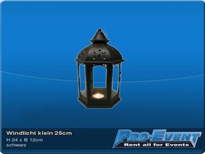 Windlicht klein 25cm