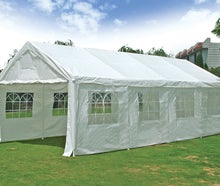 Partyzelt 4x8 m PVC (LKW Plane) Festzelt Preis für 3 Tage KEIN Klappzelt