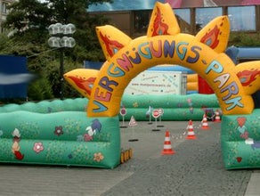 Umrandung für Erlebnispark