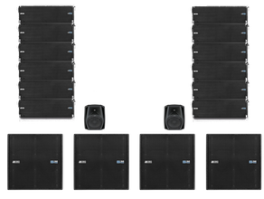 DVA Line Array Set FLY12T-4B-2L mieten – PA-Lautsprecher, Musikbox, Beschallungsanlage, Tonanlage