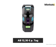 Akku-Kreuzlinienlaser grün mieten - ab 12,10 € pro Tag