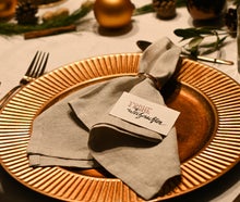 Platzteller - bronzefarben - exklusives Design - Hochzeit - Versand