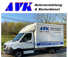 Transporter 3,5t mit Kofferaufbau und Hebebühne Führerschein Kl. 3/B