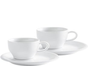 Kaffeetasse, Cappuccinotasse mit Unterteller 180ml inkl. Reinigung
